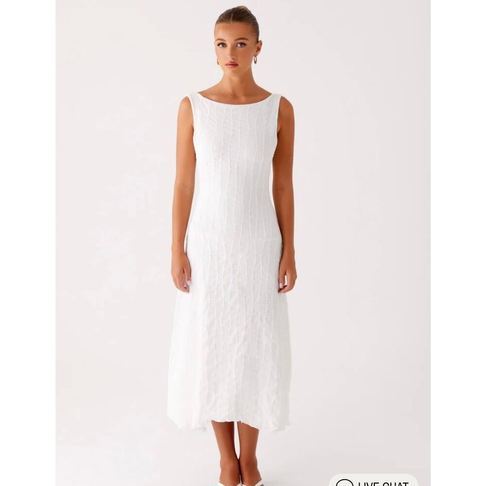 White Peppermayo Dress - Picture 1 of 8